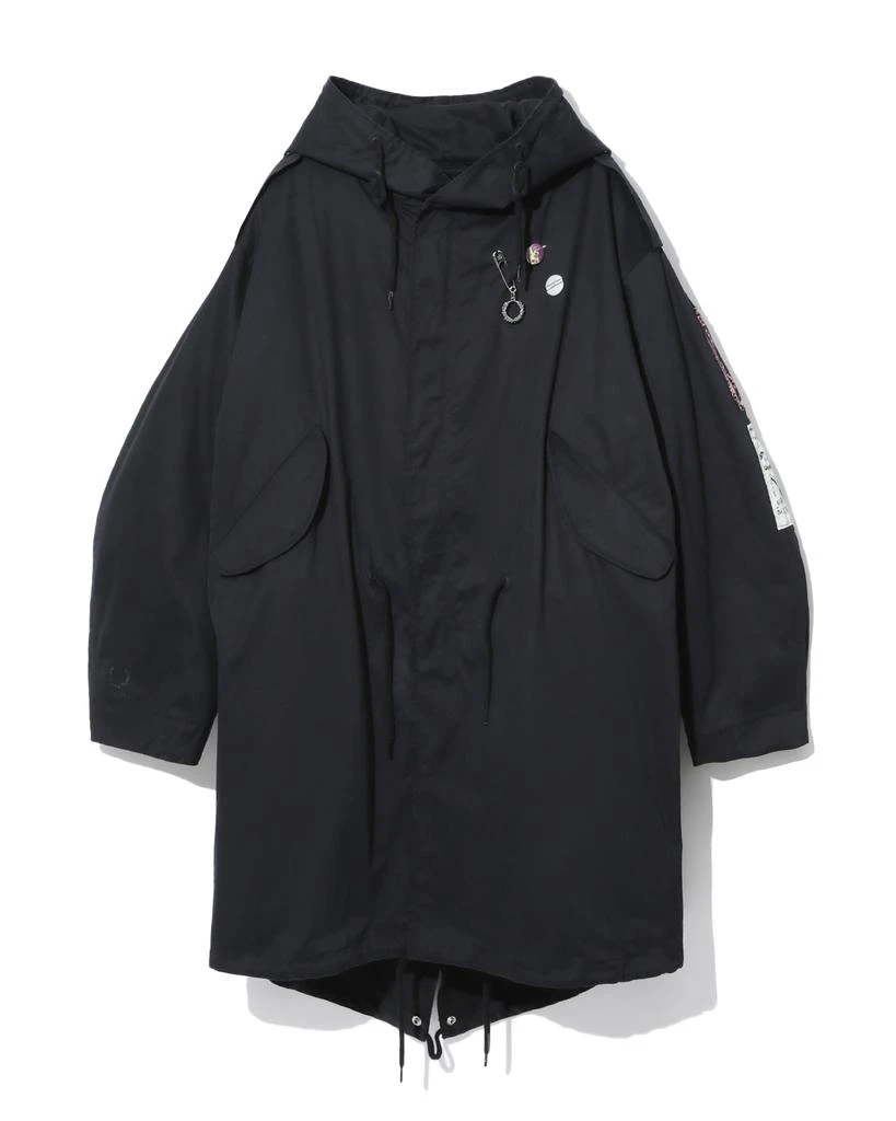 商品Fred Perry|X Raf Simons patch detail parka,价格¥3720,第1张图片