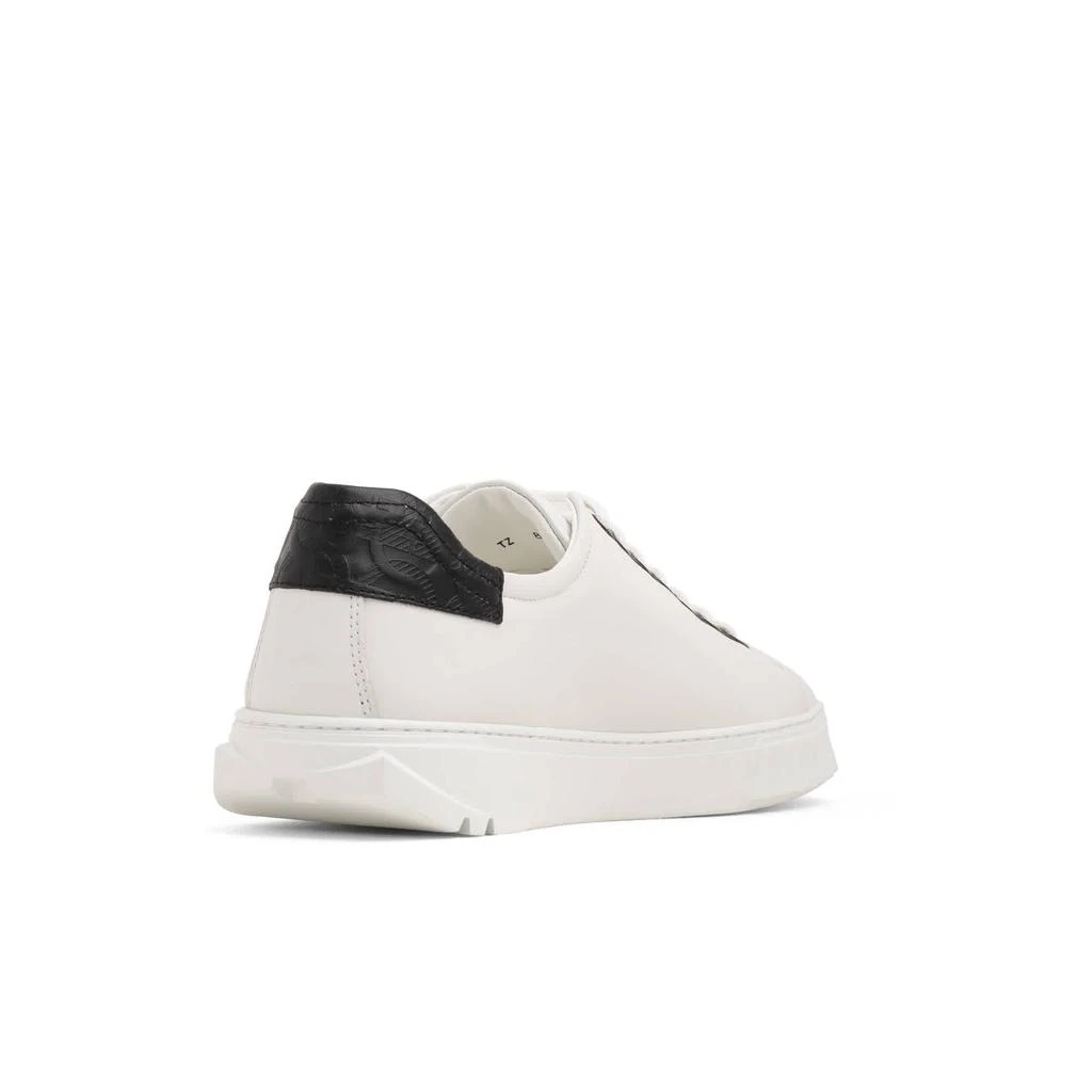 商品Salvatore Ferragamo|Salvatore Ferragamo Mens White Nephin Low-top Sneakers, Brand Size 6,价格¥1957,第3张图片详细描述