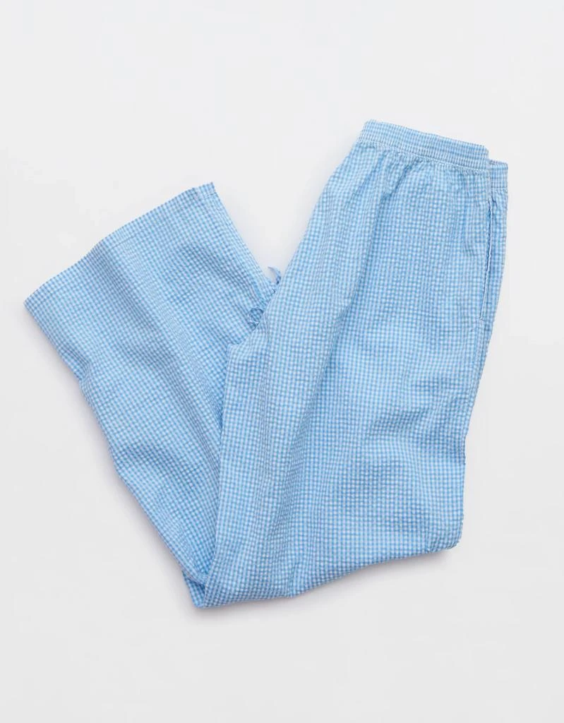 商品Aerie|Aerie Off-Duty Seersucker Side Tie Trouser PJ,价格¥113,第4张图片详细描述