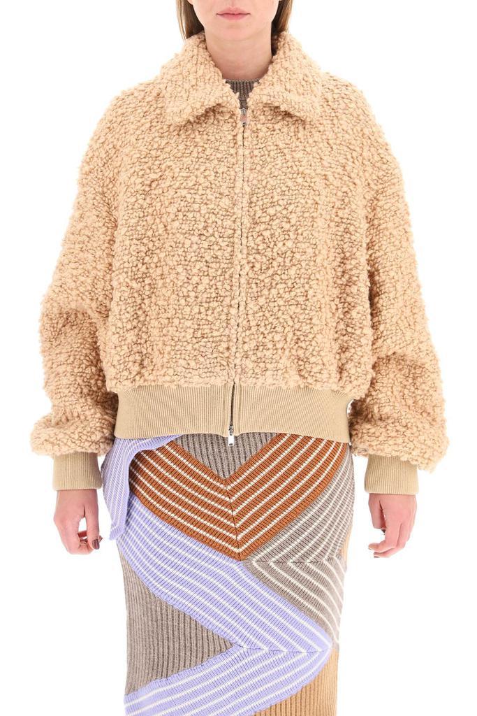 商品Stella McCartney|Stella McCartney Boucle Wool Bomber Jacket,价格¥9233,第4张图片详细描述