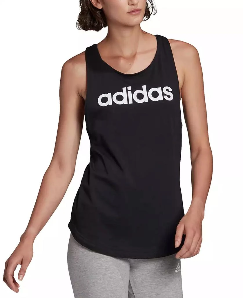 商品Adidas|Women's Cotton Essentials Loose Logo Tank Top,价格¥135,第1张图片