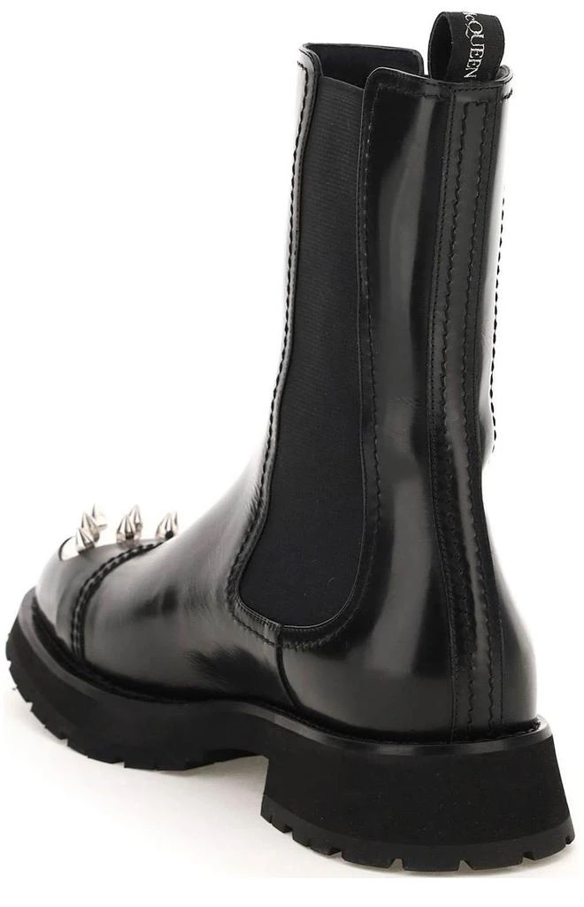 商品Alexander McQueen|Alexander McQueen Studded Toe Chelsea Boots,价格¥5403,第2张图片详细描述