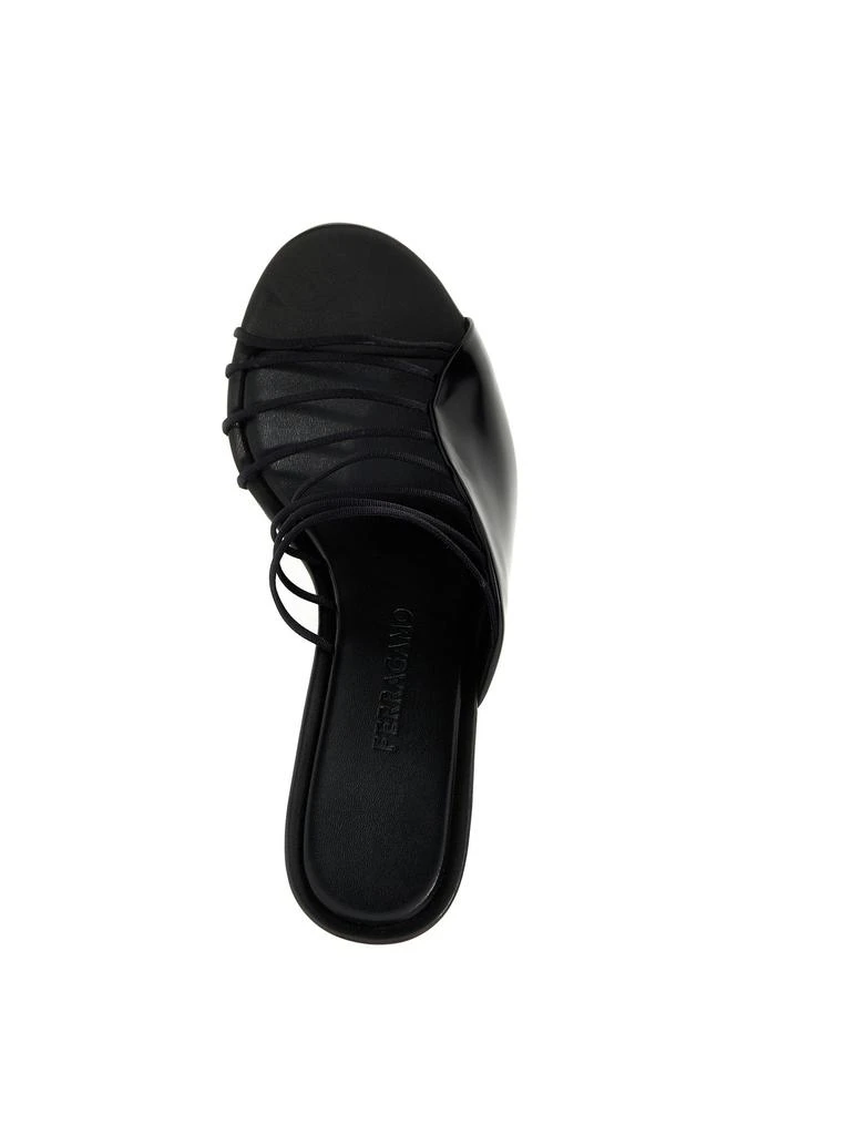 商品Salvatore Ferragamo|Altaire Sandals Black,价格¥3819,第3张图片详细描述