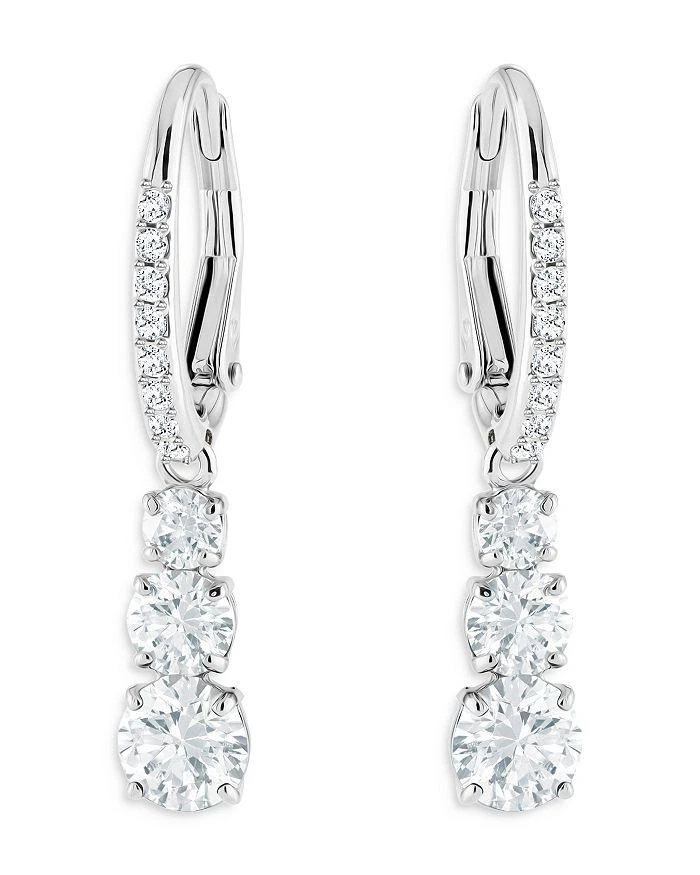 商品Swarovski|Attract Trilogy Drop Earrings,价格¥884,第1张图片详细描述