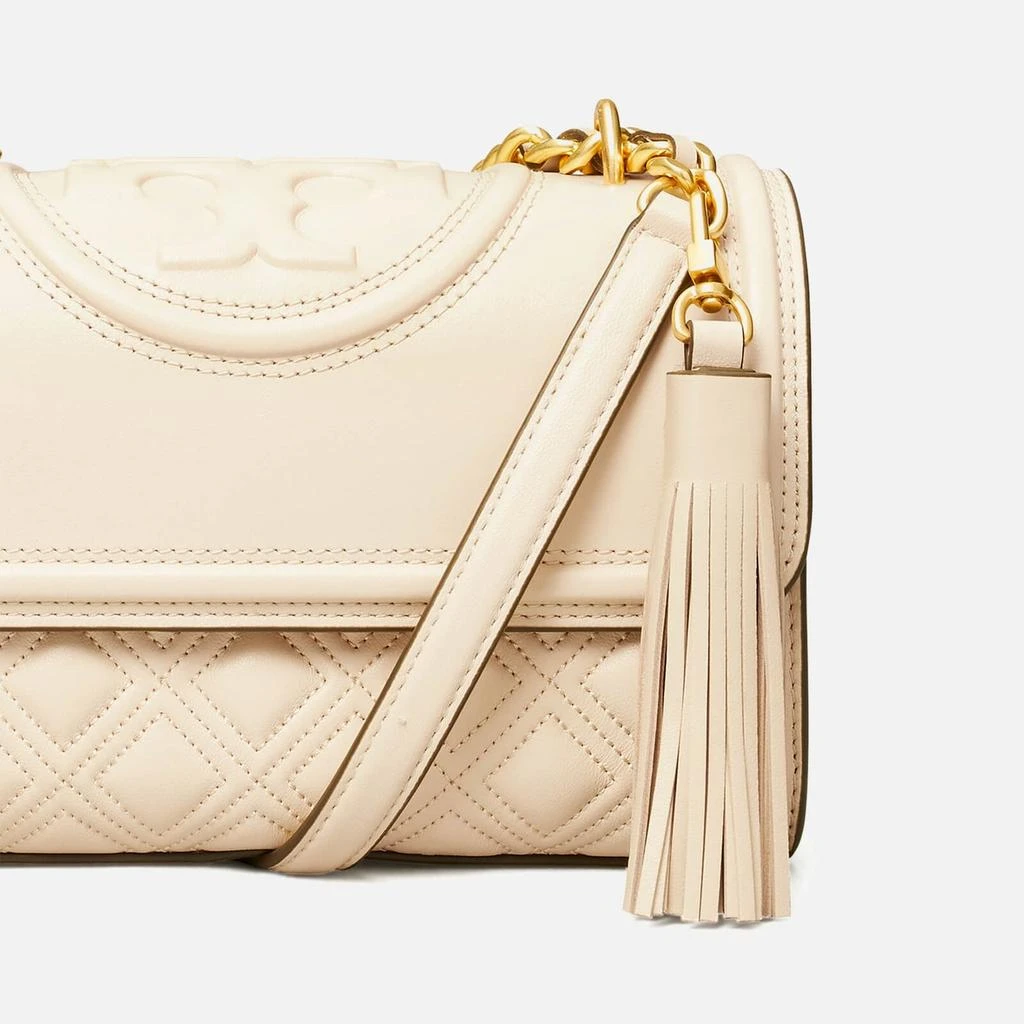 商品Tory Burch|Tory Burch Women's Fleming Small Shoulder Bag - New Cream,价格¥5193,第4张图片详细描述