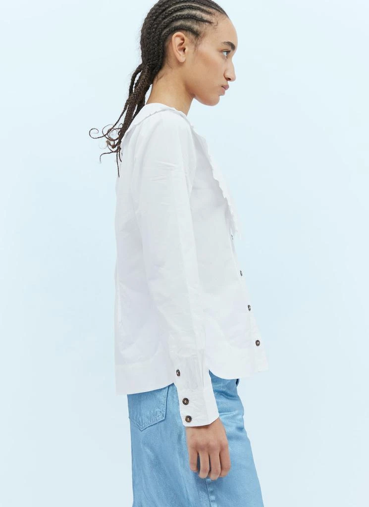 商品Ganni|Chelsea Collar Cotton Shirt,价格¥841,第5张图片详细描述