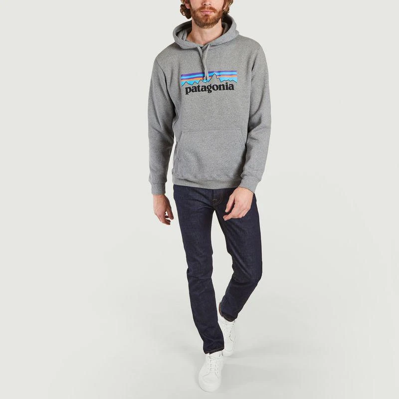 商品Patagonia|M\'s P-6 Logo Uprisal Hoody Gravel Heather PATAGONIA,价格¥798,第4张图片详细描述