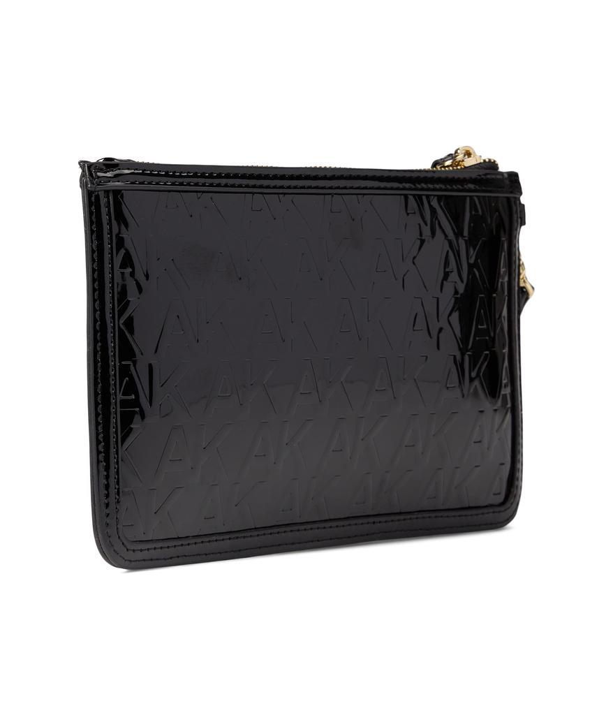 商品Anne Klein|Patent Embossed Logo Card Case and Pouch Set,价格¥197,第4张图片详细描述