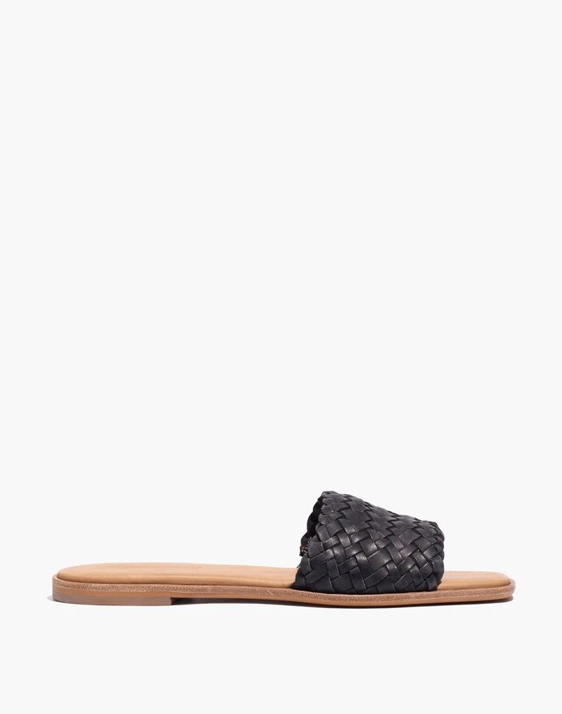 商品Madewell|The Lianne Slide in Woven Leather,价格¥476,第2张图片详细描述