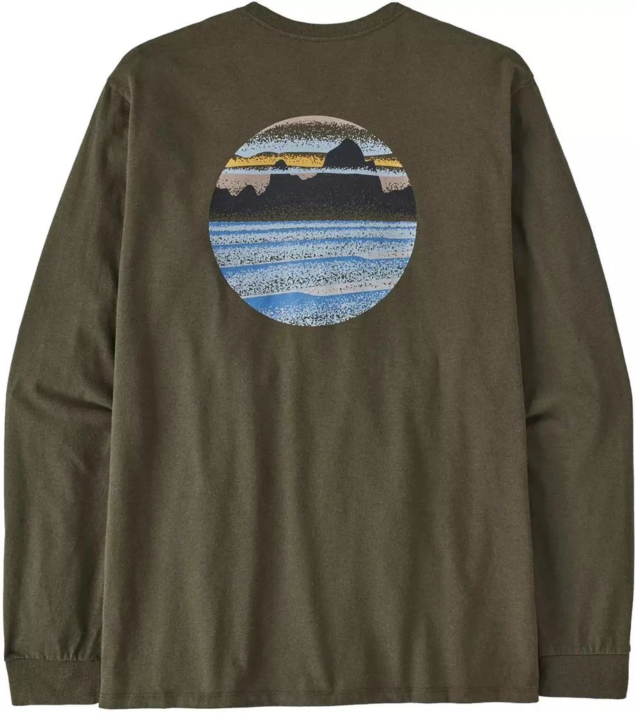 商品Patagonia|Patagonia Men's Skyline Stencil Responsibili-Tee T-Shirt,价格¥281,第1张图片详细描述