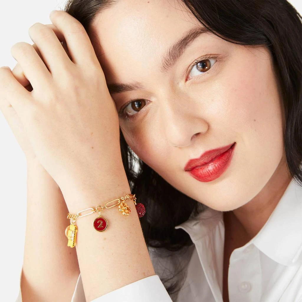 商品Kate Spade|Kate Spade New York Women's Nyc Charm Bracelet - Multi,价格¥512,第2张图片详细描述