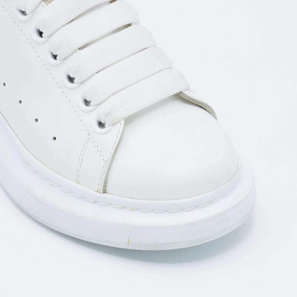 Alexander McQueen White Leather Oversized Low Top Sneakers Size 35.5 商品