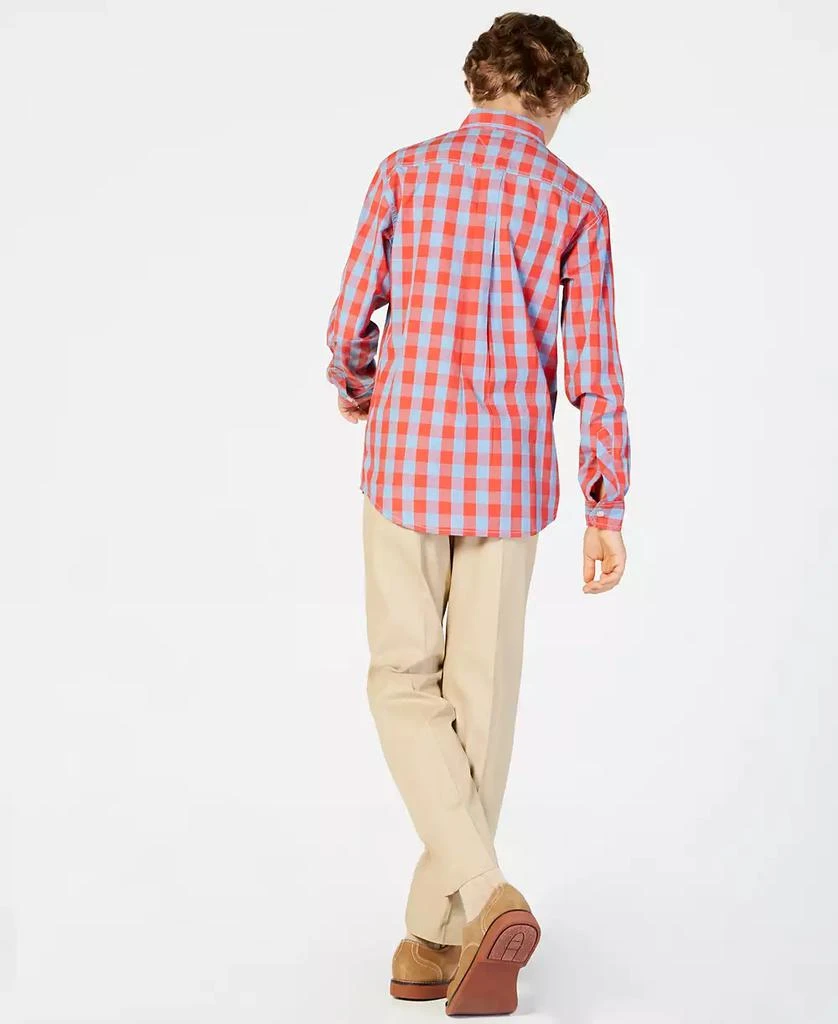 商品Tommy Hilfiger|Big Boys Kirk Box-Plaid Button-Down Shirt,价格¥159,第3张图片详细描述