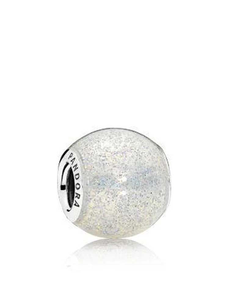 商品PANDORA|Sterling Silver & Enamel Glittery Ball Charm,价格¥337,第1张图片