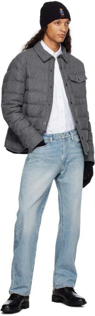 商品Ralph Lauren|Gray Quilted Down Jacket,价格¥2061,第4张图片详细描述