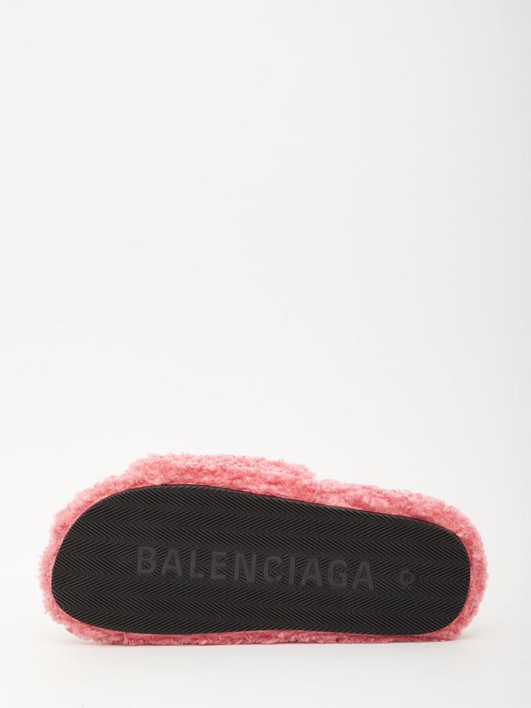 Balenciaga Furry Slide Sandals商品第4张图片规格展示