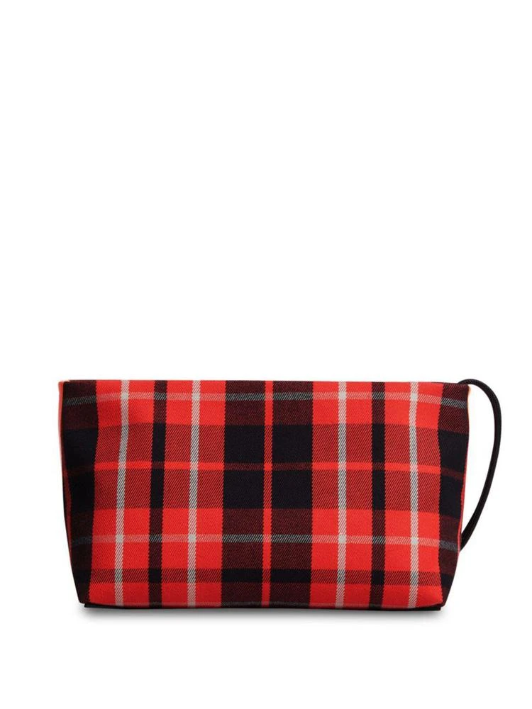 商品Burberry|Zippered Leather Clutch,价格¥1950,第4张图片详细描述