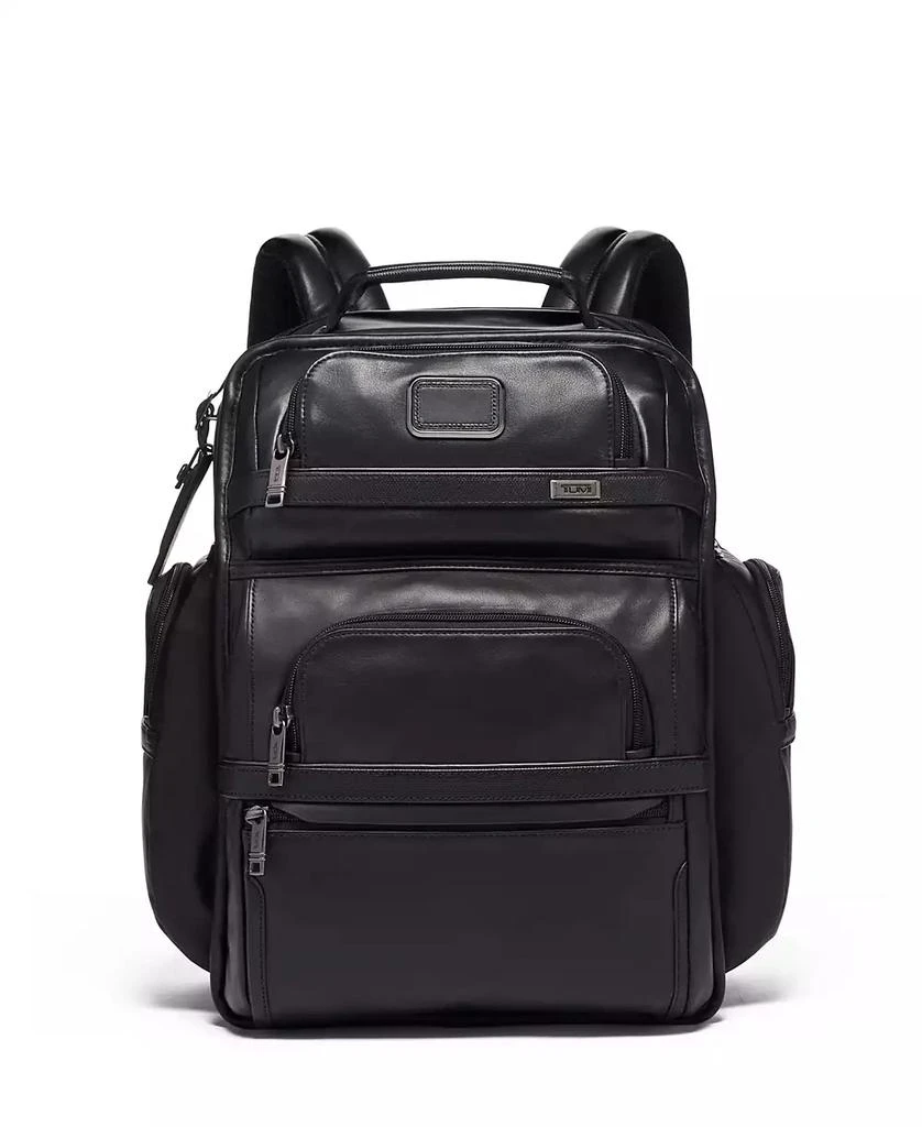 商品Tumi|Alpha 3 Leather Brief Backack,价格¥5592,第1张图片