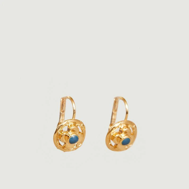 商品Louise Damas|Madeleine earrings Gold LOUISE DAMAS,价格¥670,第1张图片