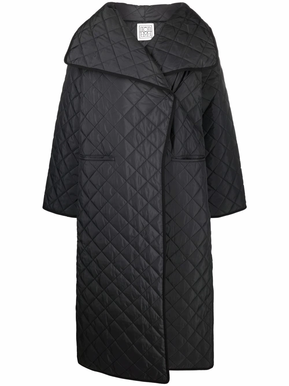 商品【商品预售7天】 Totême|Totême 女��士大衣 213112732200 黑色,价格¥3459,第6张图片详细描述