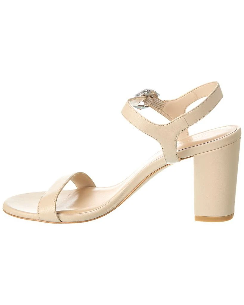 商品Stuart Weitzman|Crystal 75 Leather Block Sandal,价格¥1461,第2张图片详细描述