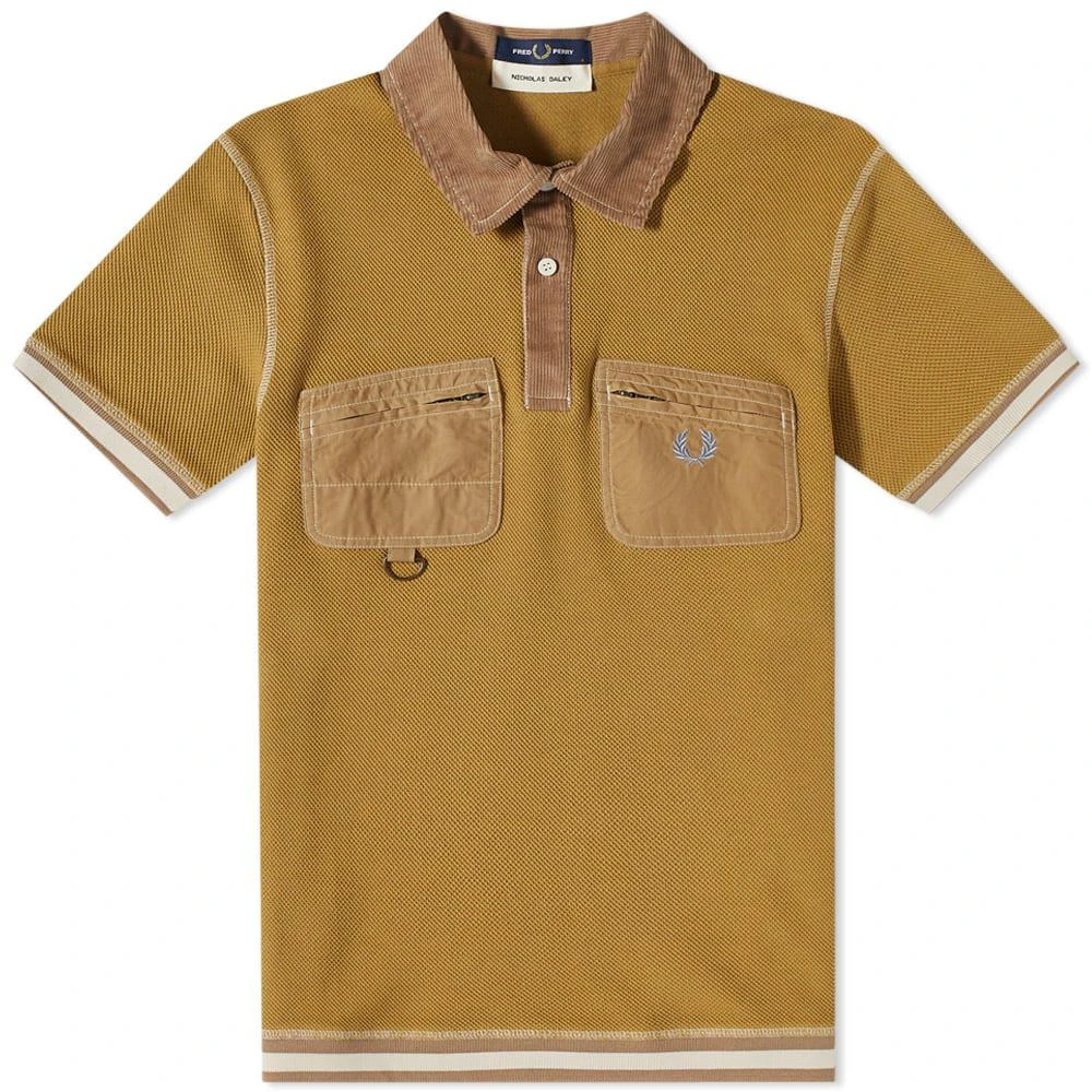 商品Fred Perry|Fred Perry x Nicholas Daley Two Pocket Polo,价格¥834,第1张图片