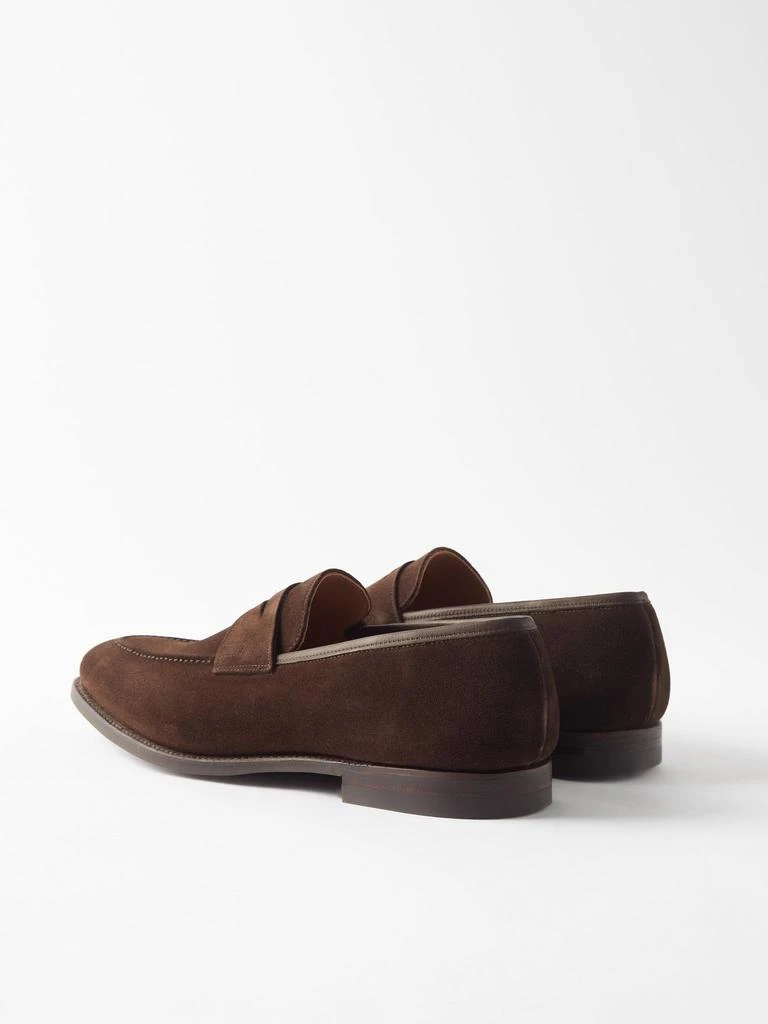 商品Crockett & Jones|Sydney suede loafers,价格¥4217,第5张图片详细描述
