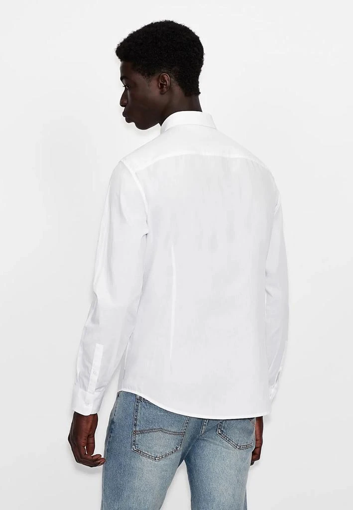 商品Armani Exchange|ARMANI EXCHANGE Shirts White,价格¥733,第2张图片详细描述