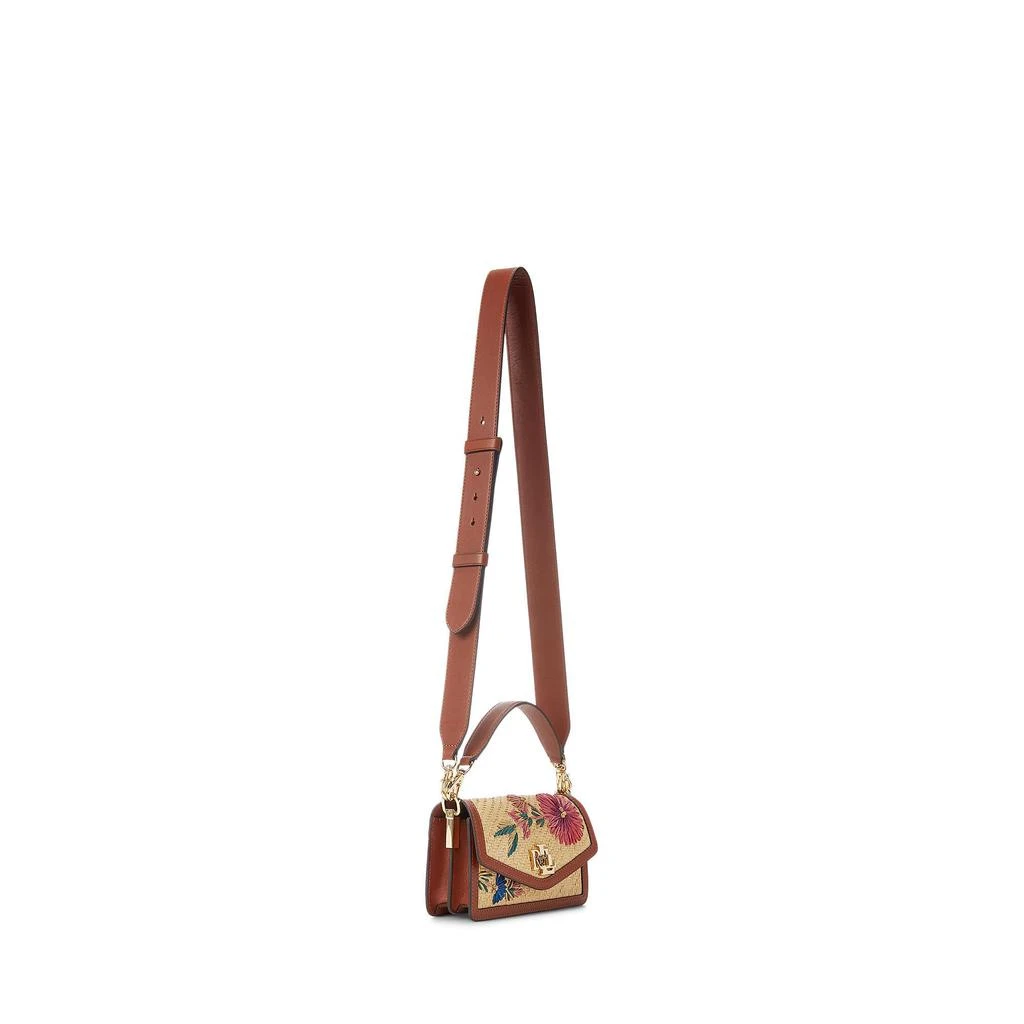 商品Ralph Lauren|Floral Straw Small Tayler Crossbody Bag,价格¥3121,第1张图片