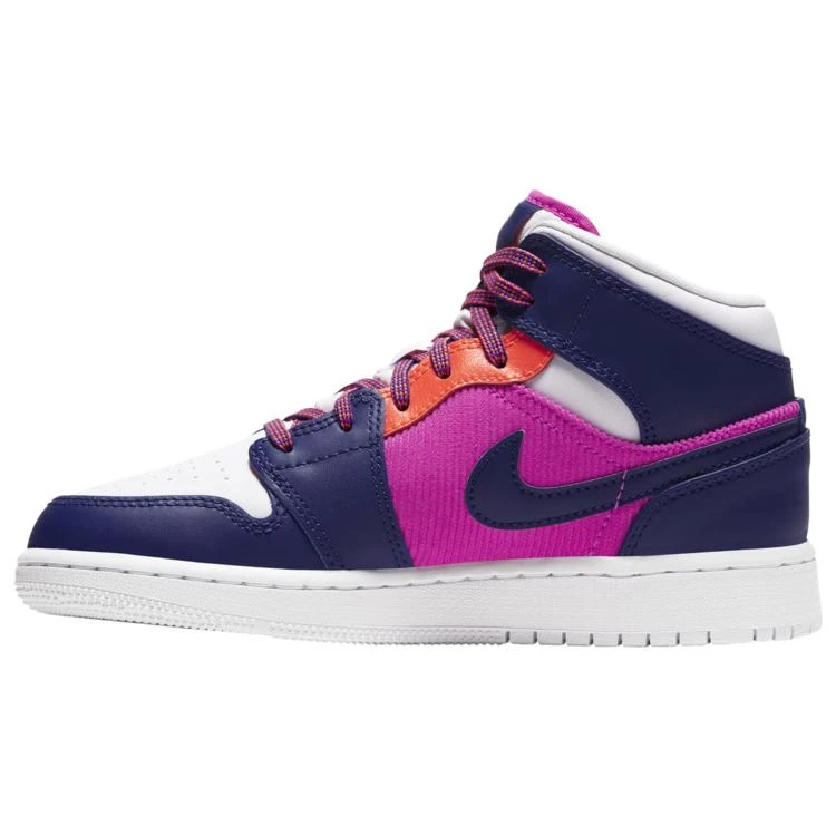 商品Jordan|Jordan AJ 1 Mid - Girls' Grade School篮球鞋,价格¥670,第2张图片详细描述