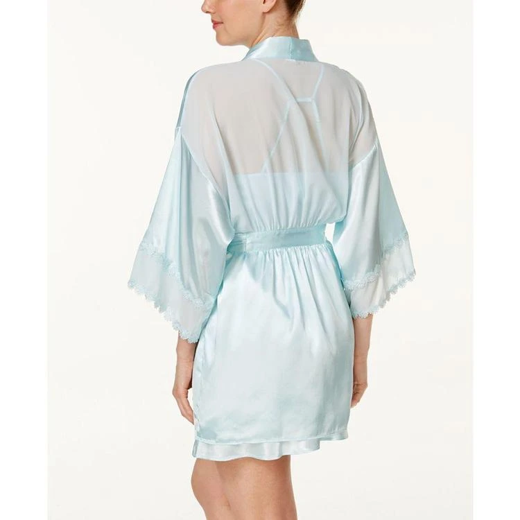 商品Flora Nikrooz|Vivian Lace-Trimmed Wrap Robe,价格¥243,第5张图片详细描述