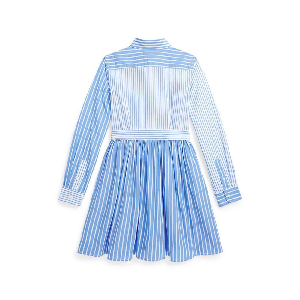 商品Ralph Lauren|Big Girls Poplin Fun Shirt Dress,价格¥399,第5张图片详细描述