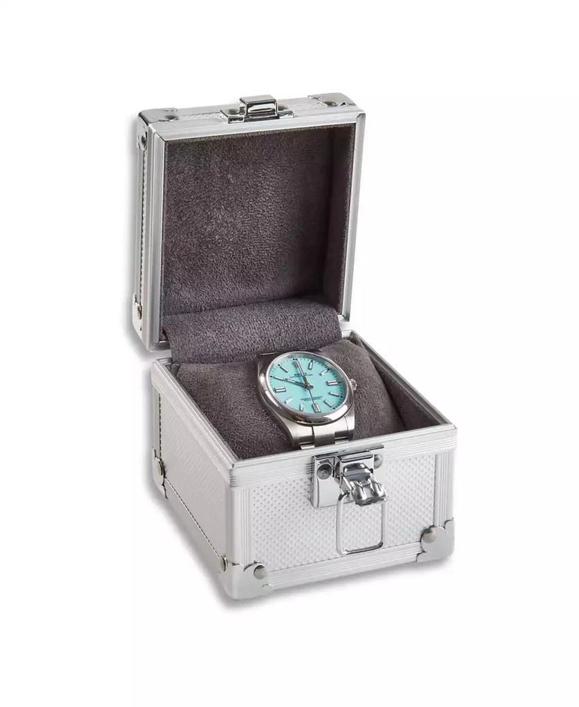 商品Bey-Berk|Aluminum Exterior Single Watch Case with Clasp Closure,价格¥412,第1张图片