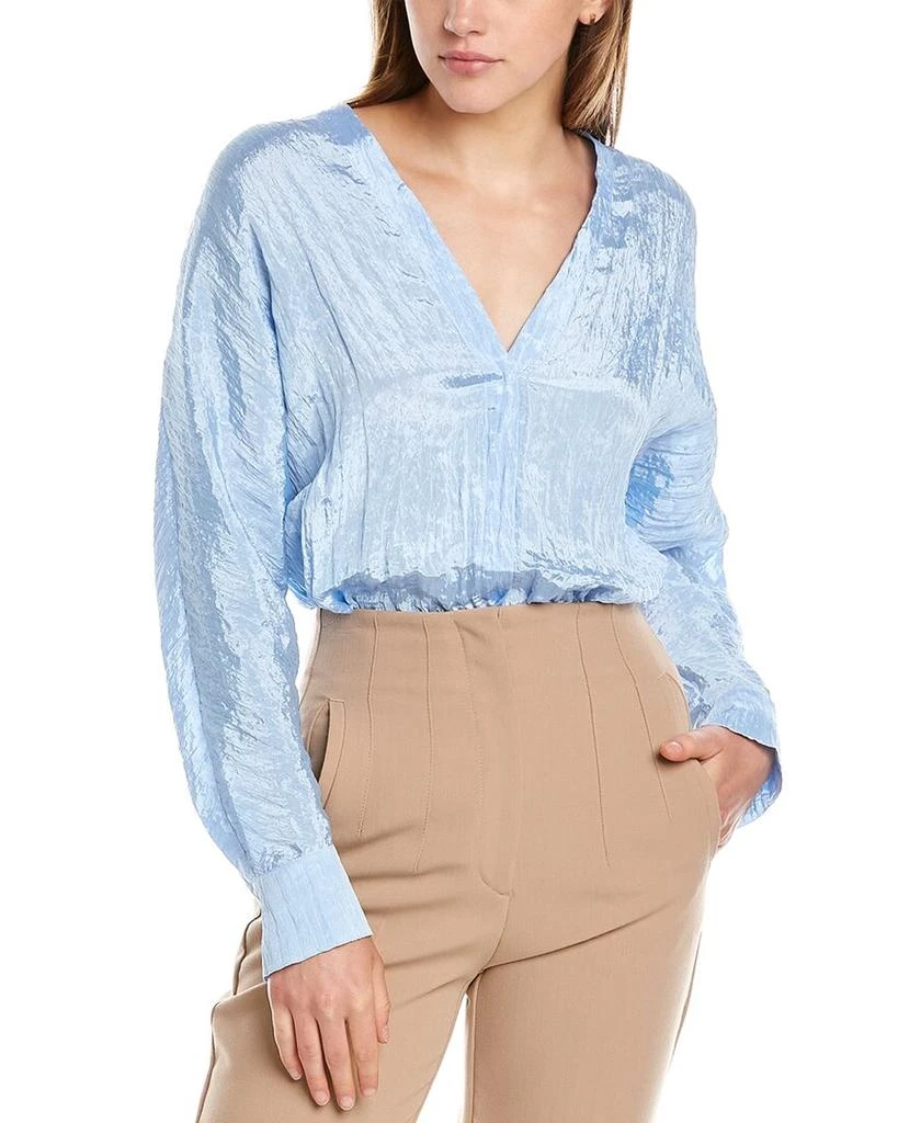 商品Vince|Vince Crinkled Textured Blouse,价格¥558,第1张图片