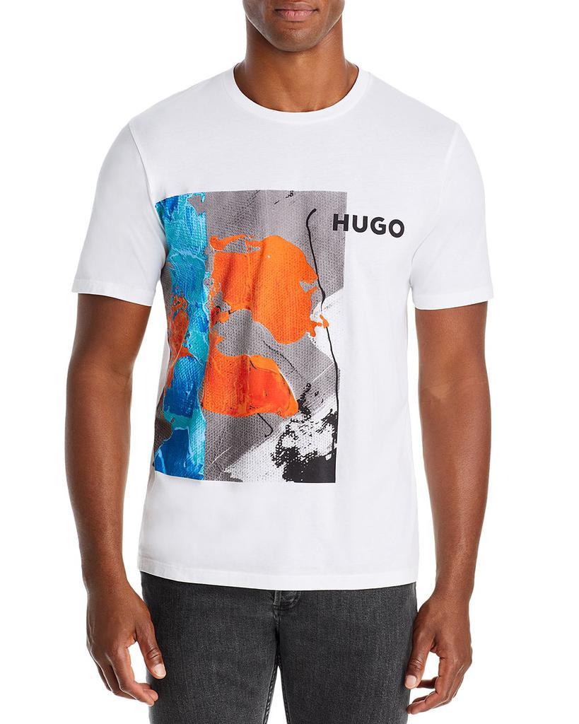 商品Hugo Boss|Dindumu Logo Graphic Tee,价格¥507,第1张图片