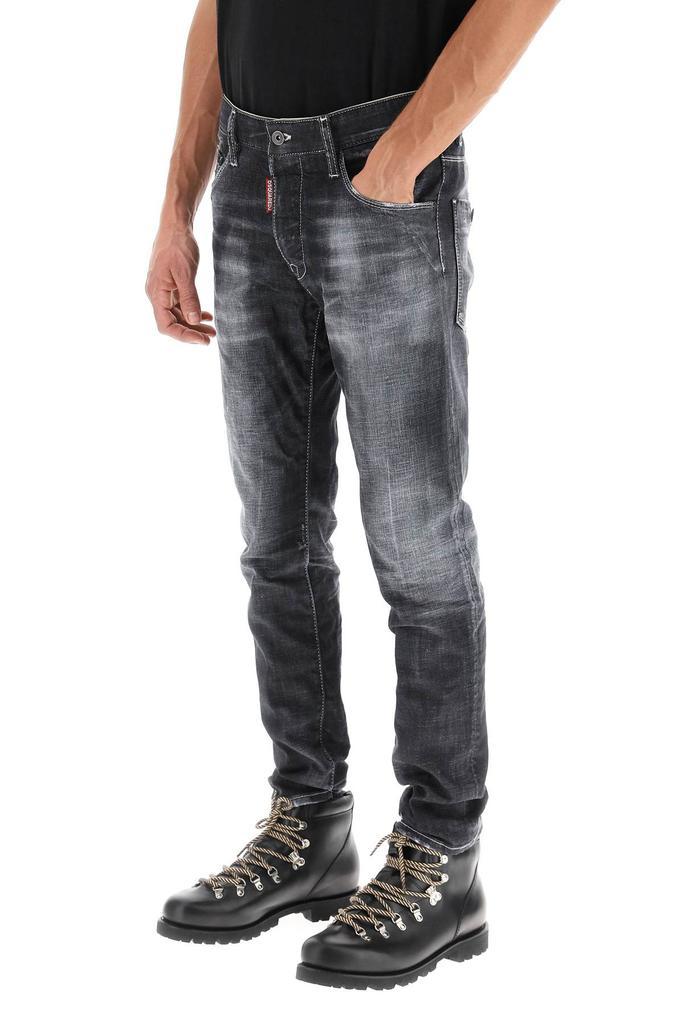 商品DSQUARED2|Dsquared2 black wash skater jeans,价格¥2773,第6张图片详细描述