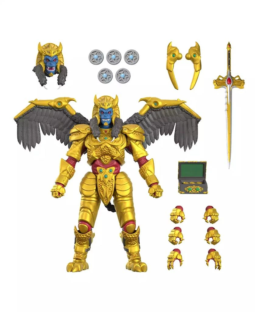 商品Super 7|Mighty Morphin Power Rangers Goldar 7" Ultimates, Action Figure,价格¥230,第1张图片