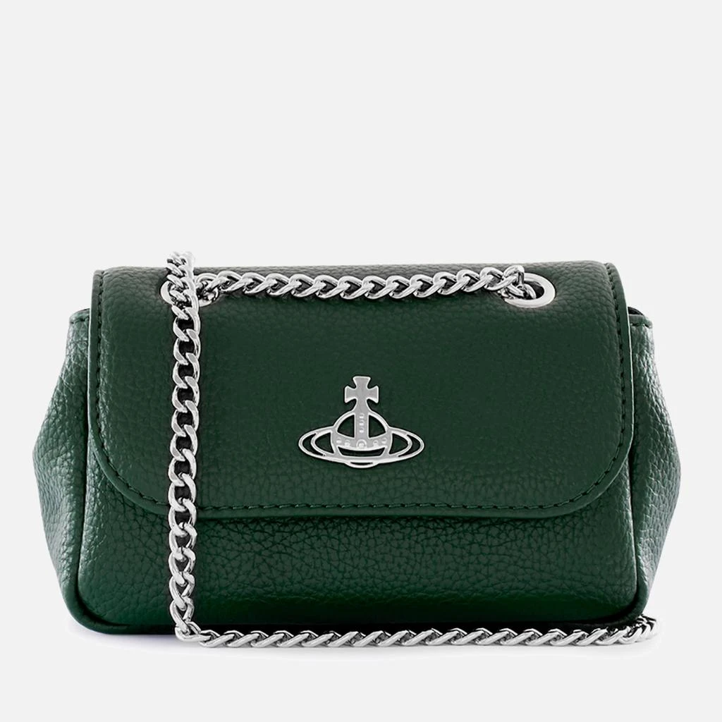 商品Vivienne Westwood|Vivienne Westwood Vegan Textured-Leather Small Purse,价格¥1487,第1张图片