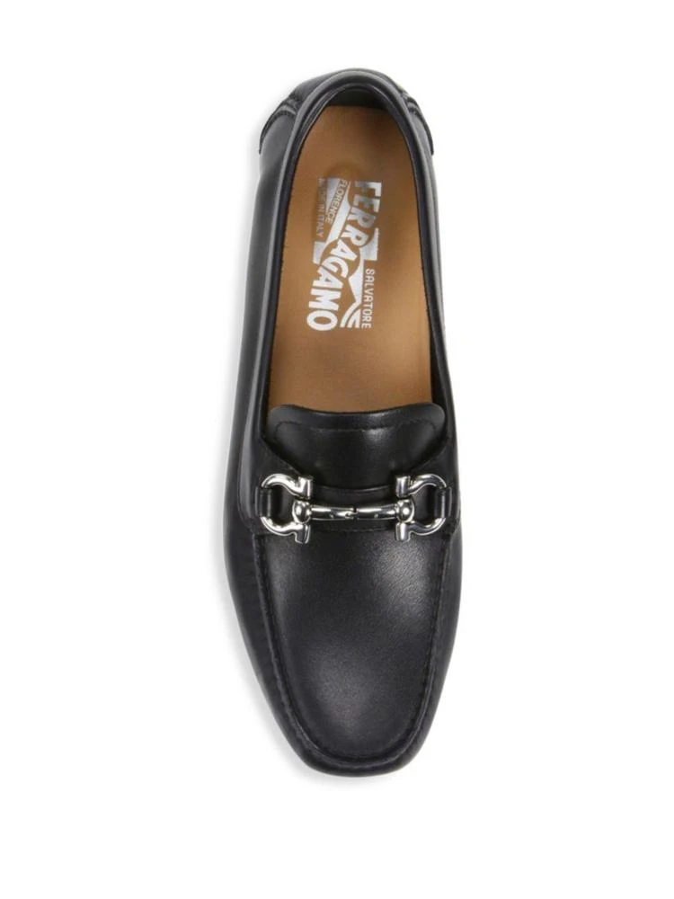 商品Salvatore Ferragamo|Parigi Leather Drivers,价格¥3710,第4张图片详细描述