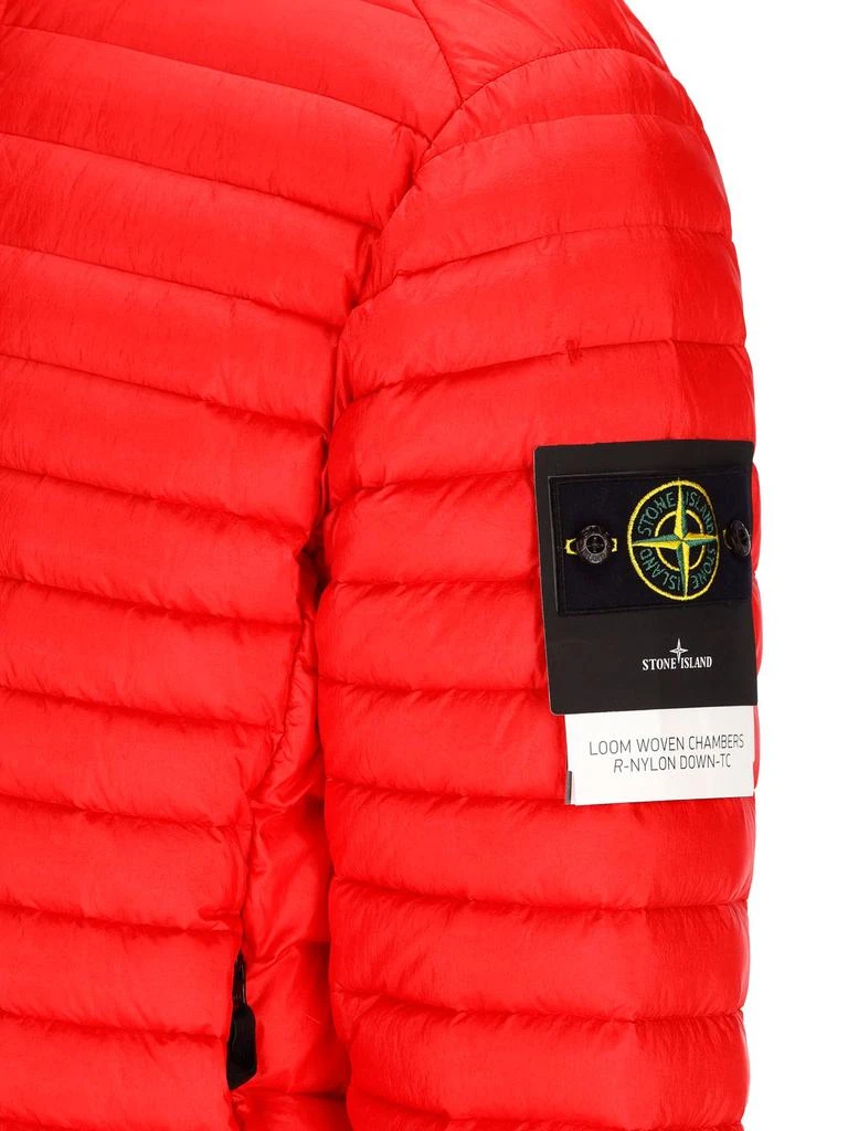 商品Stone Island|Stone Island Logo Patch Lightweight Hooded Down Jacket,价格¥4946,第3张图片详细描述