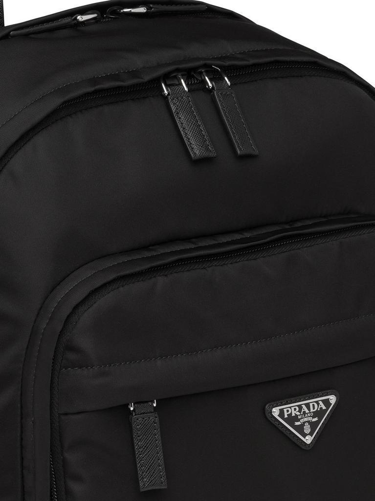 PRADA Re-Nylon logo-plaque backpack商品第6张图片规格展示