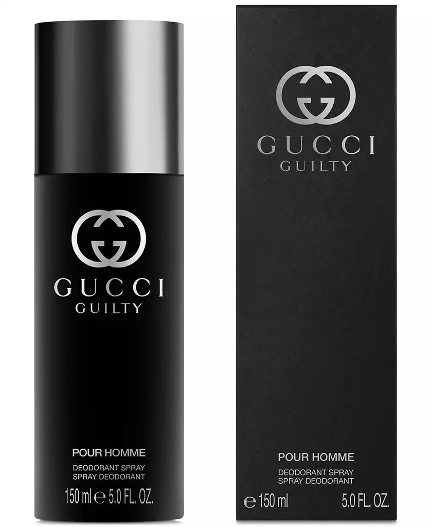 商品Gucci|Guilty Men's Deodorant Spray, 5 oz.,价格¥358,第2张图片详细描述