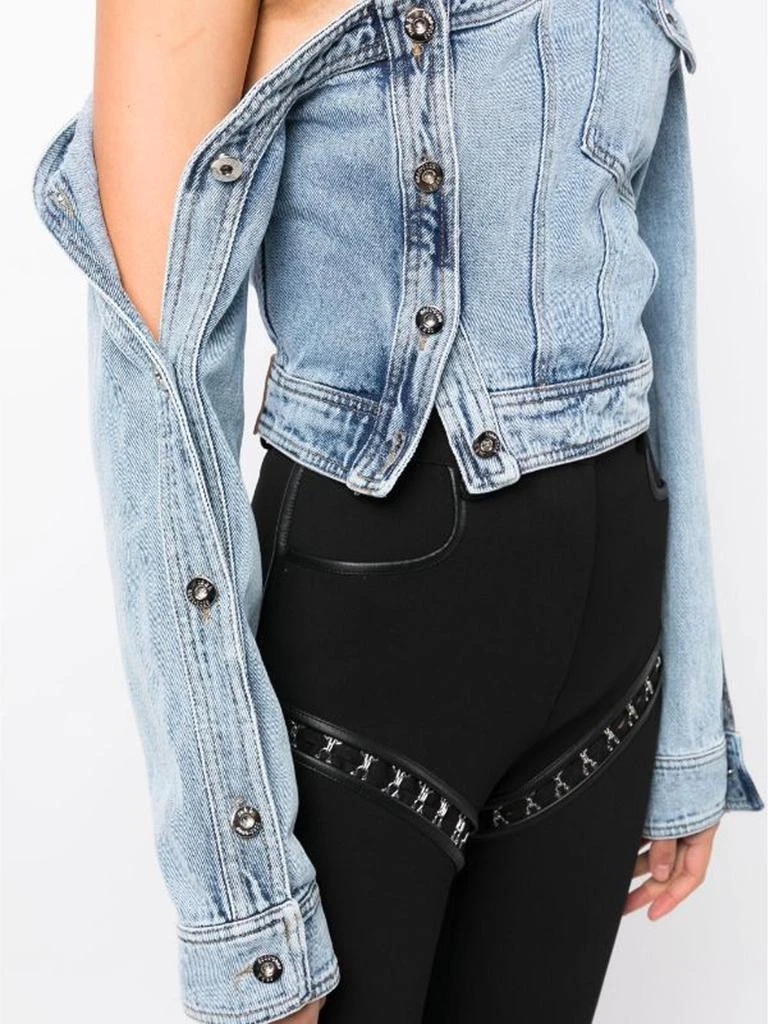 商品Rokh|Off-Shoulder Denim Jacket,价格¥2731,第5张图片详细描述