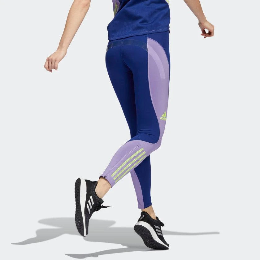 商品Adidas|Women's adidas Boston Marathon 2022 Long Tights,价格¥379,第2张图片详细描述