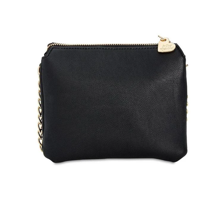 商品Betsey Johnson|丝绒贴布斜挎包,价格¥231,第5张图片详细描述