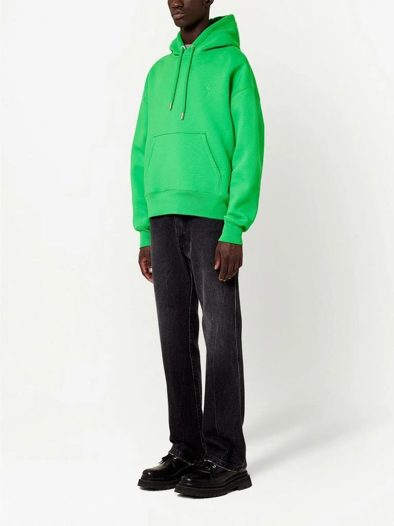 商品AMI|AMI PARIS - Ami De Coeur Organic Cotton Hoodie,价格¥2705,第5张图片详细描述