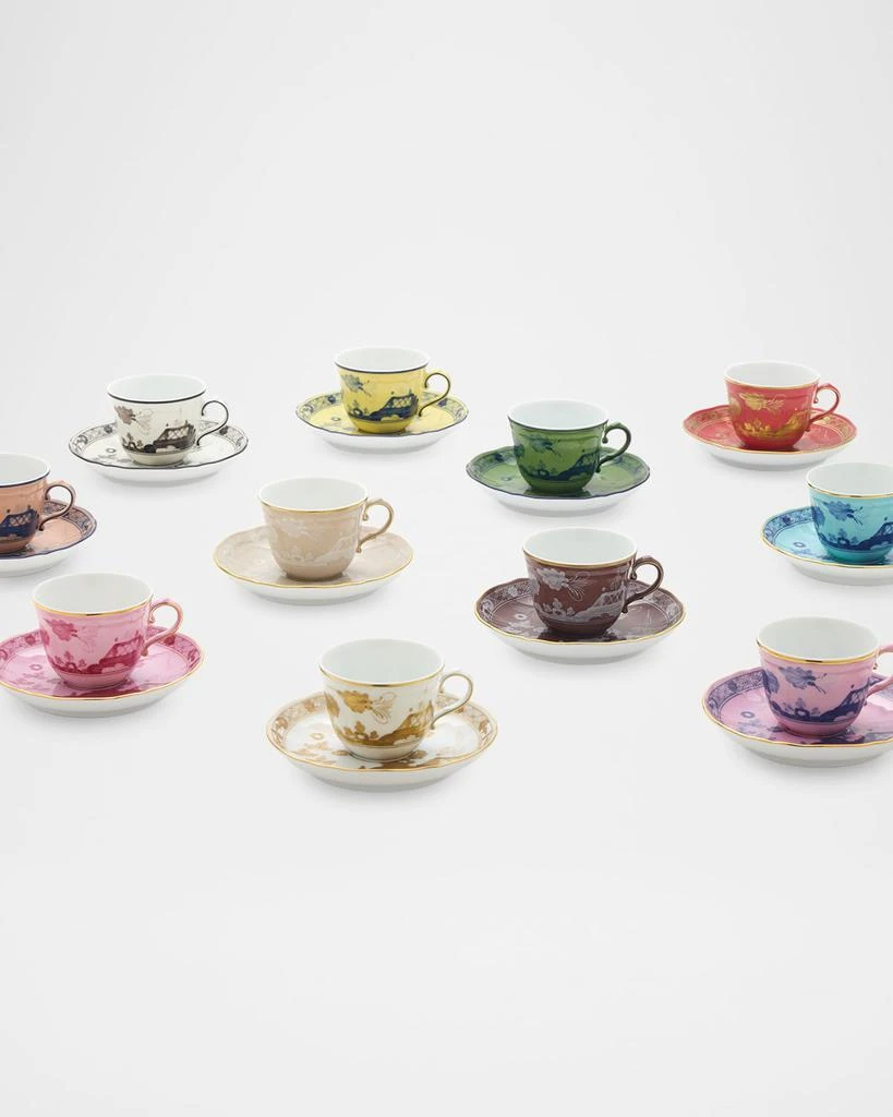 商品GINORI 1735|Oriente Italiano Castagna Tea Saucer,价格¥815,第3张图片详细描述