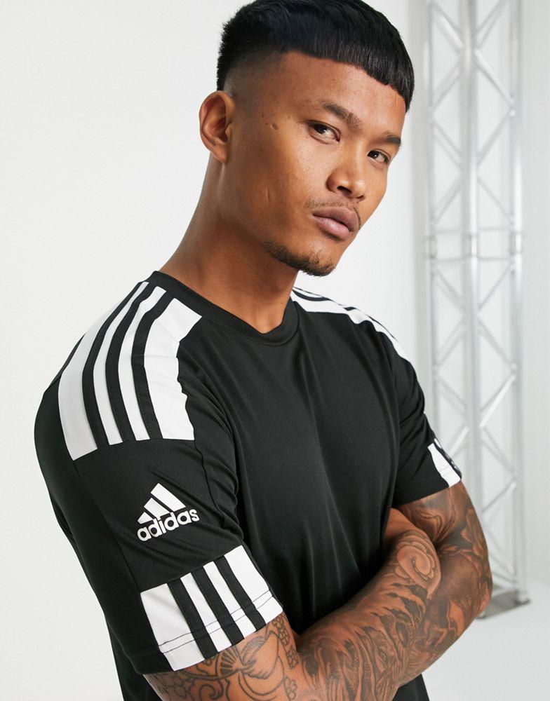 adidas Football Squadra 21 t-shirt in black商品第2张图片规格展示