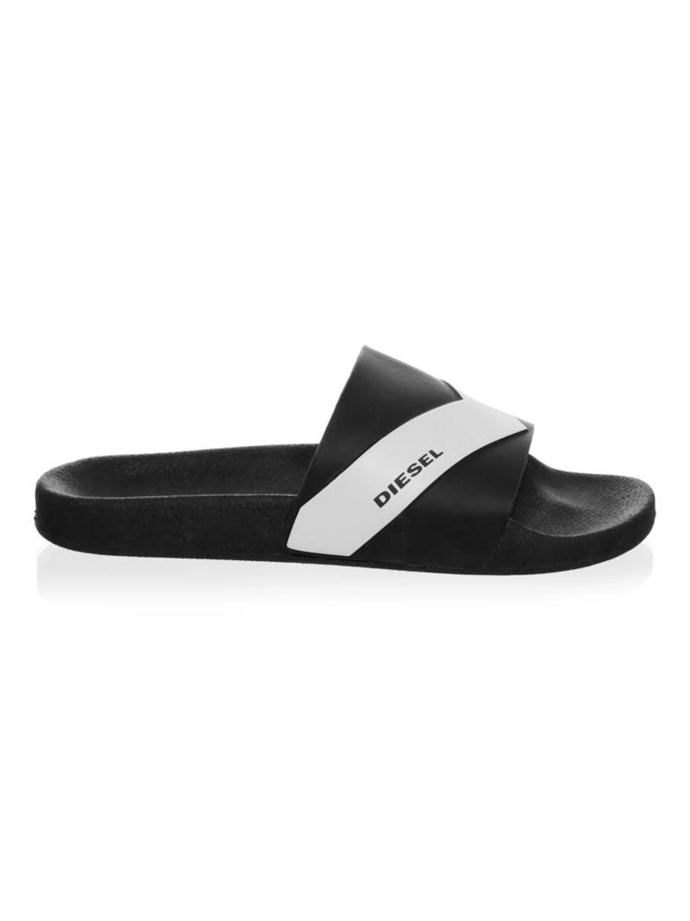 商品Diesel|Aloha Slide Sandals,价格¥376,第1张图片