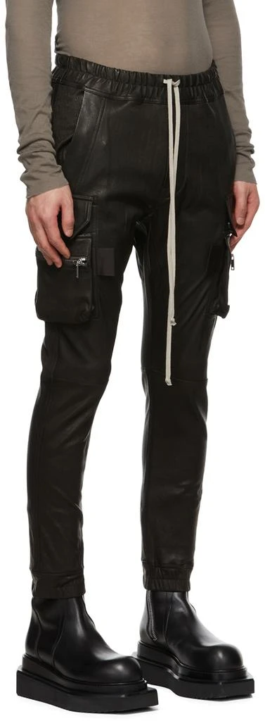 商品Rick Owens|Black Mastodon Leather Pants,价格¥11829,第2张图片详细描述